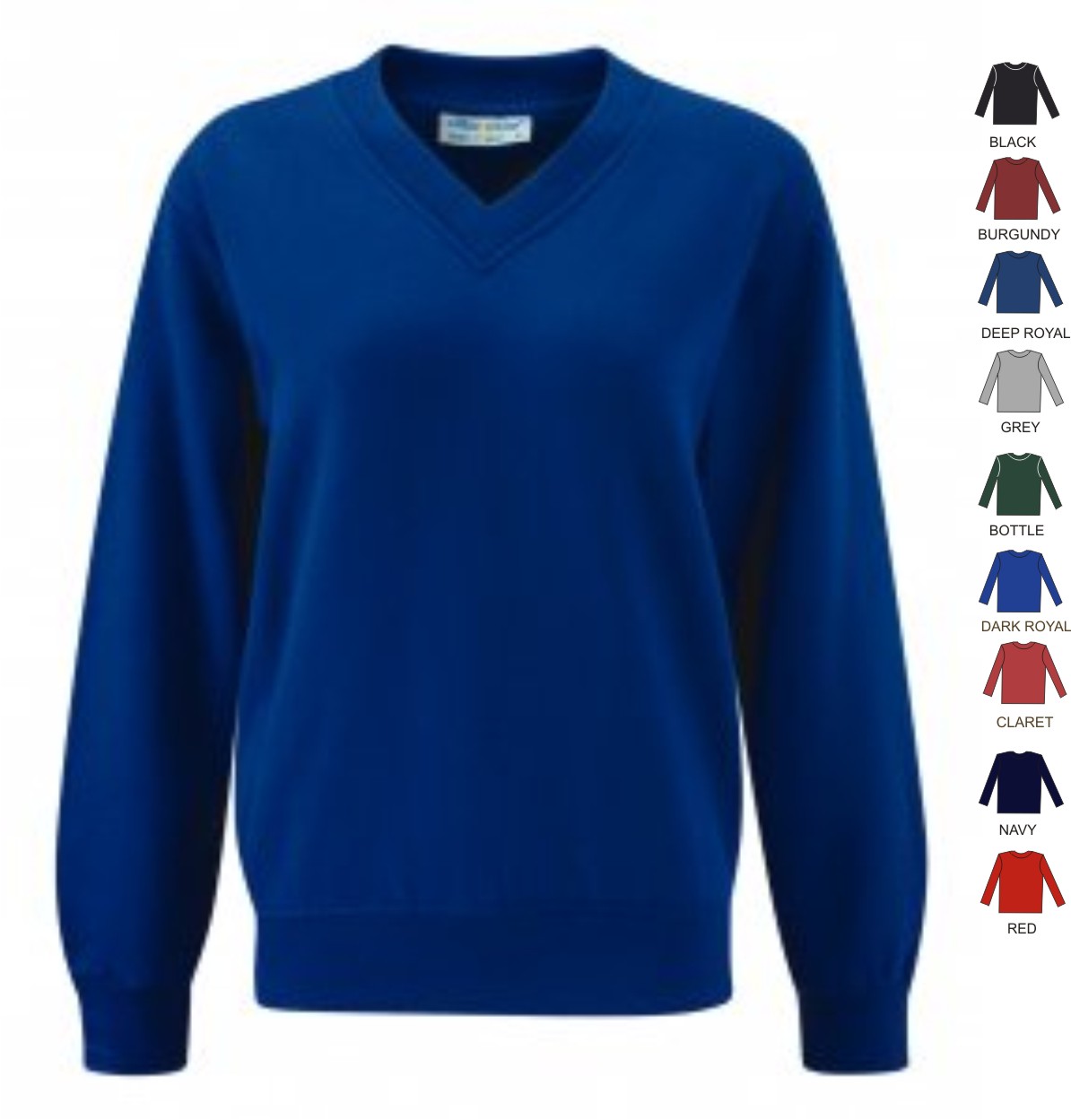 Blue Max Select Vee Neck Sweatshirt